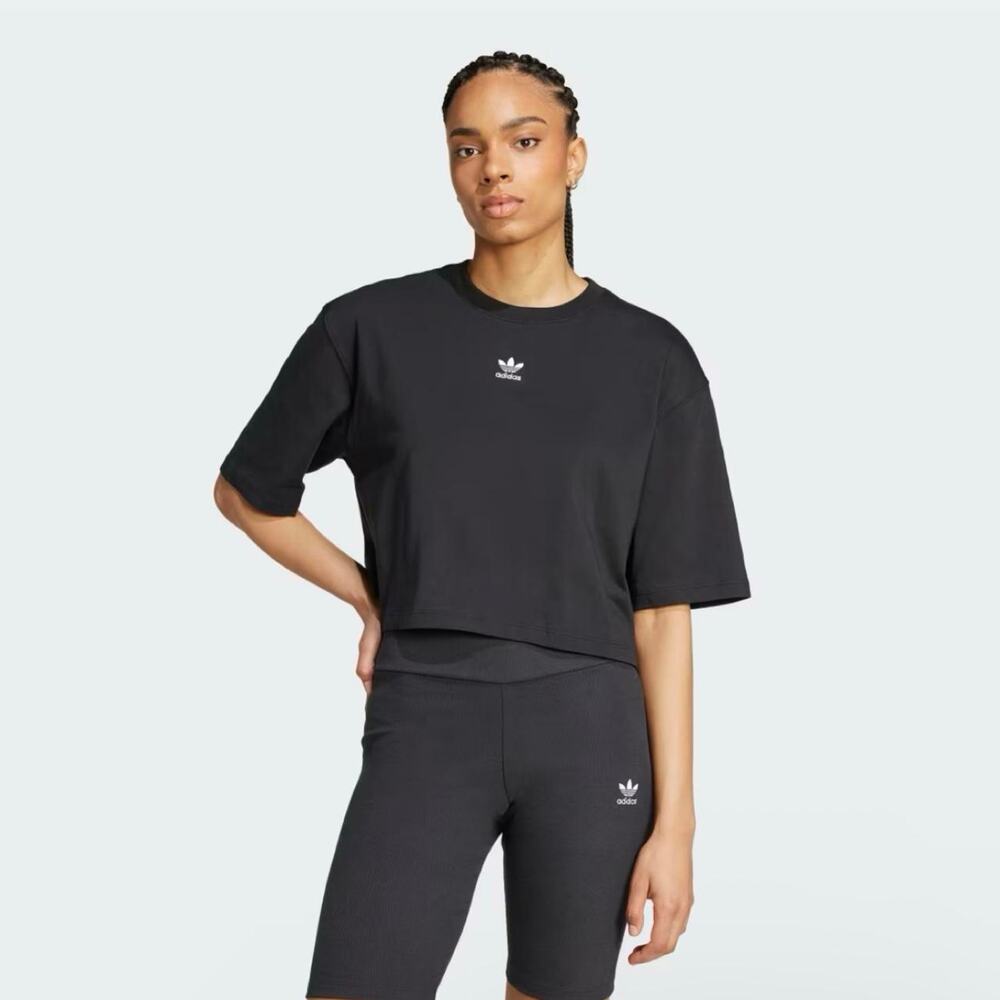 Adidas training crop tee size - Picture 4 of 6